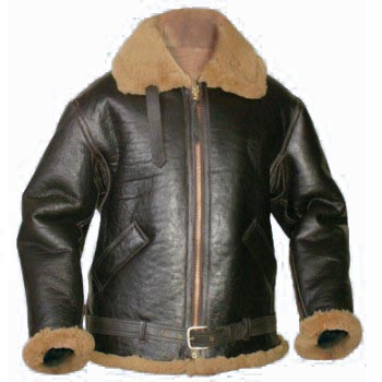 RAF Shearling jacket, Natural fur